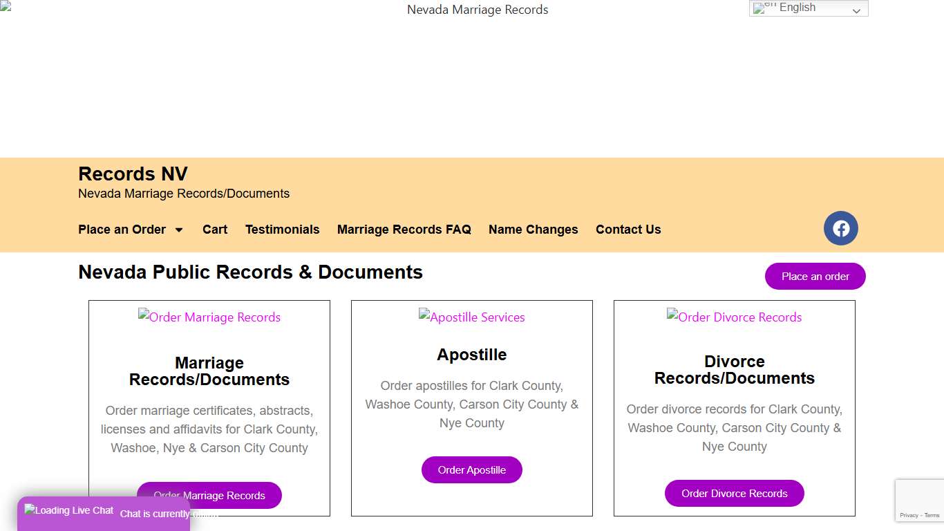Nevada Public Records & Documents - Records NV
